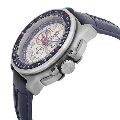 Luminox F-22 Raptor Chronograph 44mm Titanium Silver Dial Quartz