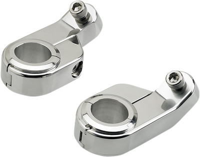 BILTWELL [6903-105] O/S Speed Clamps Chrome Angle