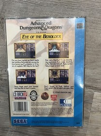 Advanced Dungeons and Dragons Eye of the Beholder (Sega CD, 1994) #A