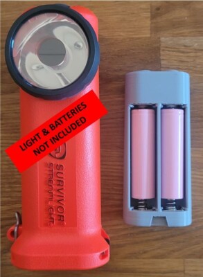Emergency Responder Streamlight SURVIVOR 2x 18650 LiIon Caddy Adapter