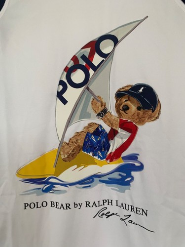 Polo Ralph Lauren Polo Bear Stretch Rash Guard Boy's - Picture 6 of 16