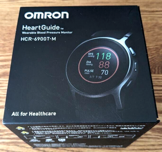 OMRON HCR-6900T-M Wearable Sphygmomanometer HeartGuide OMRON HCR-6900T-M Wearable Sphygmomanometer HeartGuide