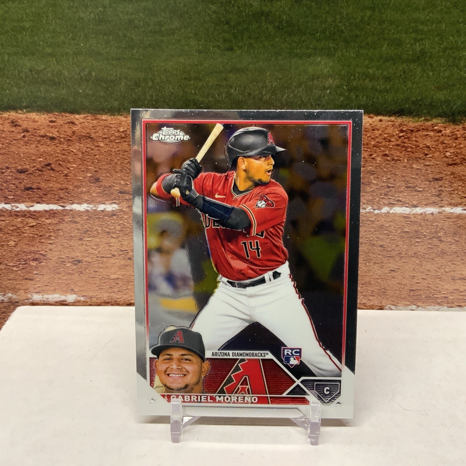 2023 Topps Chrome Gabriel Moreno RC ROOKIE CARD #189 Arizona Diamondbacks