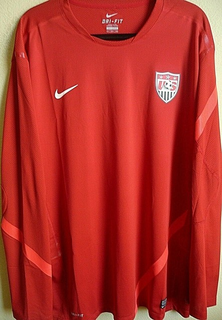 nike long sleeve soccer jersey