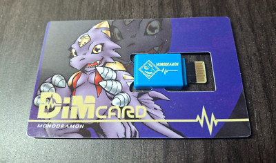 Digimon Monodramon GP Vol. 1 DIM Card Vital Bracelet, US Seller Used and working