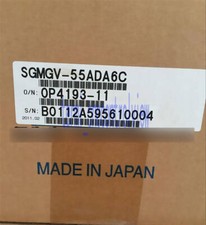 1PCS YASKAWA SERVO MOTOR SGMGV-55ADA6C NEW