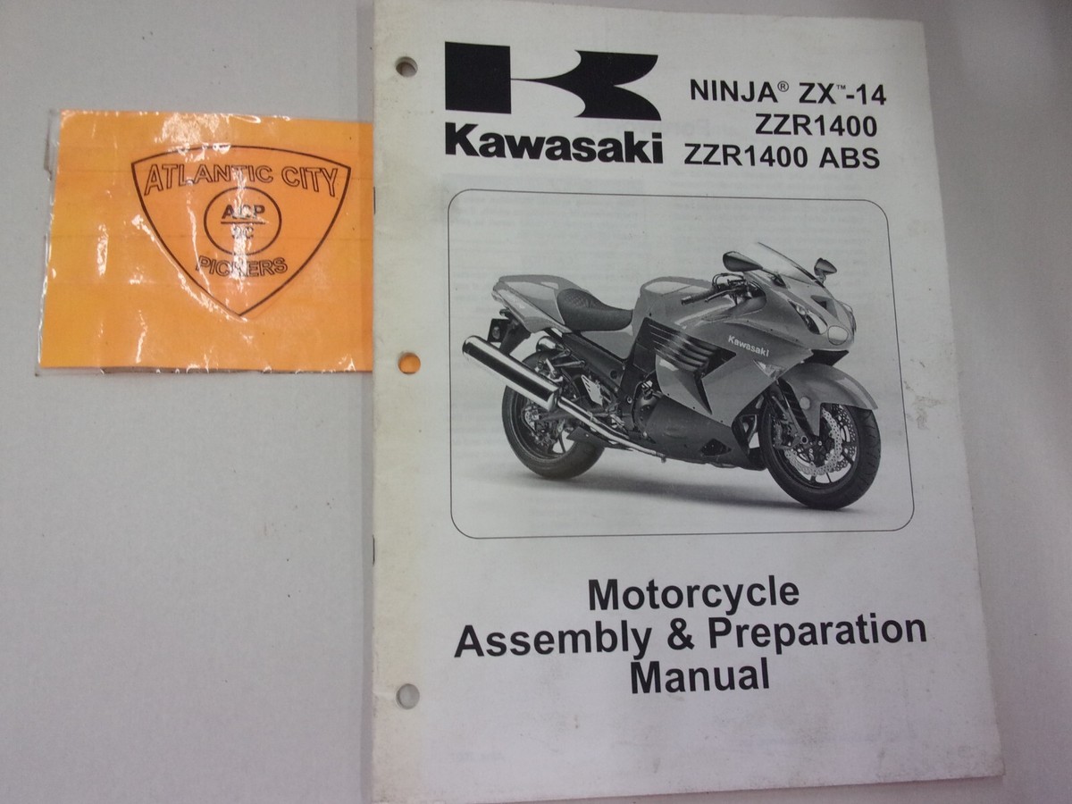 リクエスト KAWASAKI Ninja ZX-14, etc Motorcycle Assembly & Preparation Manual