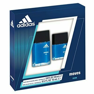 Adidas Moves for Him Eau de Toilette Spray 2 Piece Gift Set NEW | eBay