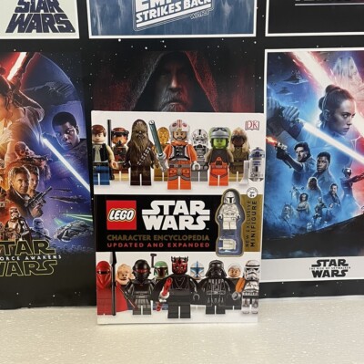 LEGO Star Wars Character Encyclopedia with Boba Fett Prototype Minifigure - New