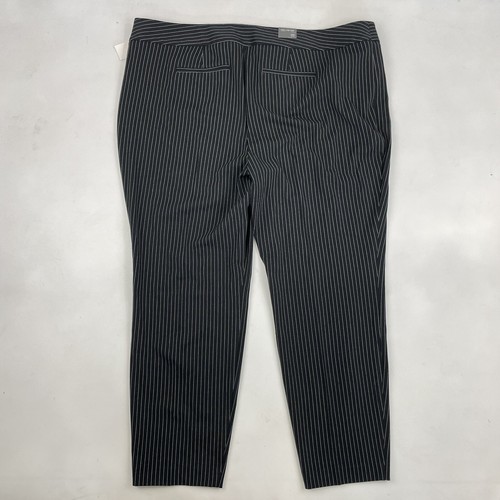 NWT The Limited Skinny Leg Black Pinstripe Dress Ankle Pants Plus Size 22W $79 - Picture 8 of 8