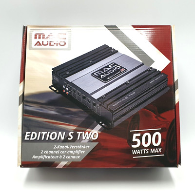 Mac Audio Edition S Two 2-Kanal-Verstärker Endstufe 500 Watt max. | Neuwertig
