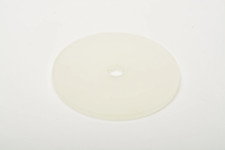 Camera tripod spacer white / semi clear 1/4" thread opening, 2" Diameter