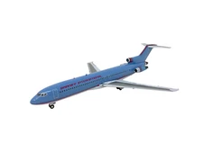 InFlight 200 Braniff Ultra Grey/Red 727-200 1:200 Scale Die-Cast Model Airplane 