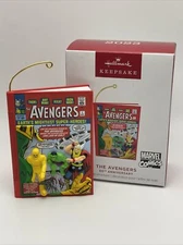 2023 THE AVENGERS - MARVEL COMICS 60TH ANNIVERSARY HALLMARK KEEPSAKE ORNAMENT
