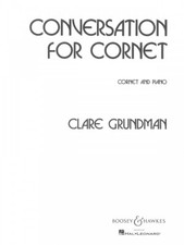 Conversation for Cornet B-flat Cornet and Piano Sheet Music NEW 048001026