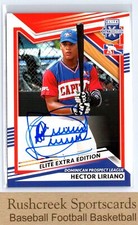 2022 Panini Elite Extra Edition #215 Hector Liriano Auto Signatures