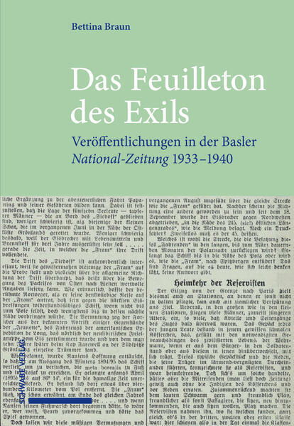 Thumbnail - Das Feuilleton Des Exils | Bettina Braun | 2022 | Deutsch