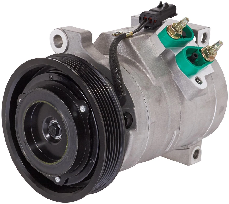 A/C Compressor w/ Clutch for Chrysler Town & Country Dodge CARAVAN 01-07 Foto 2 de 4