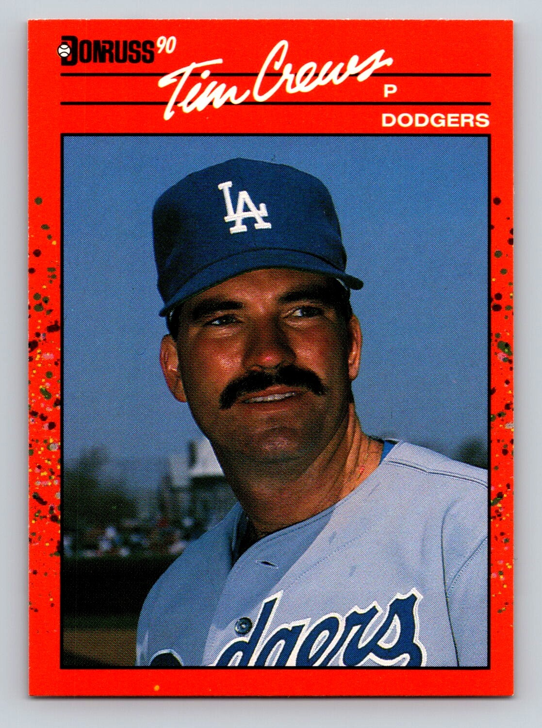 Tim Crews 1990 Donruss #550 Los Angeles Dodgers