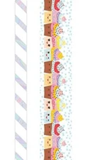 Paper House Productions Life Organized Kawaii Cupcakes Set of 2 Foil Accent Wash