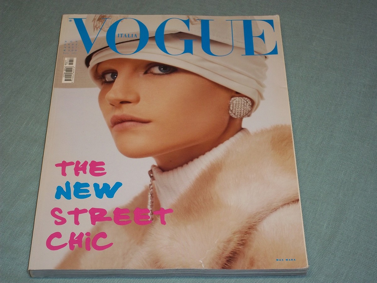 女性情報誌 Vogue Italia Magazine January 2017 This Month in Fashion History: Vogue Italia's January 2013