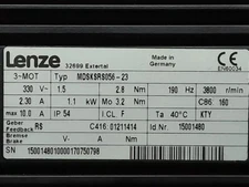 MDSKSRS056-23 New Sealed LENZE SERVO MOTOR Inverter MDSKSRS05623 MDSKSRS056-23