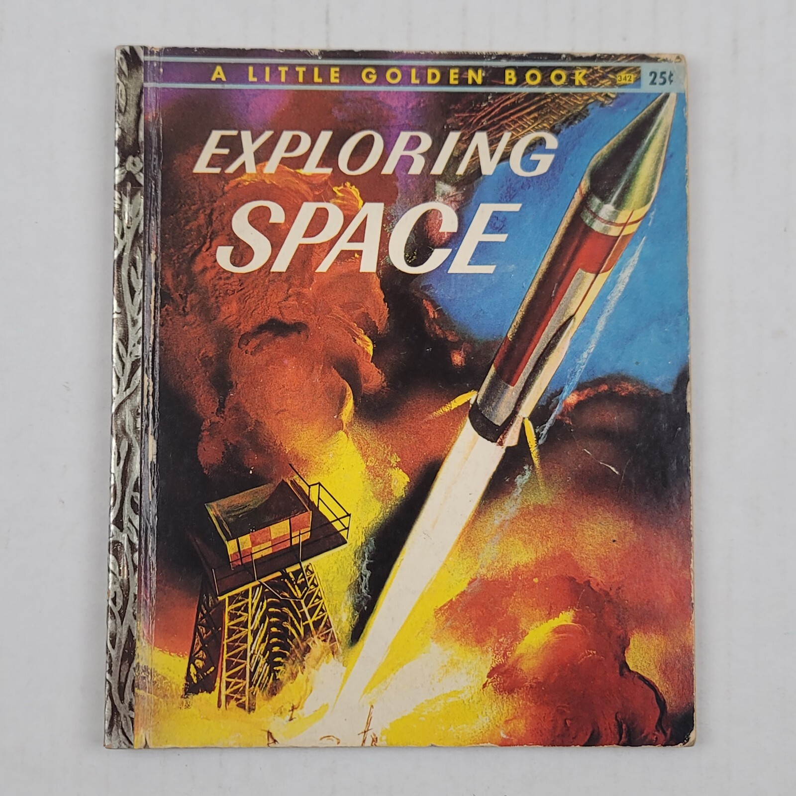 Exploring Space By Rose Wyler 1958 Little Golden Book No 342 Simon & Schuster