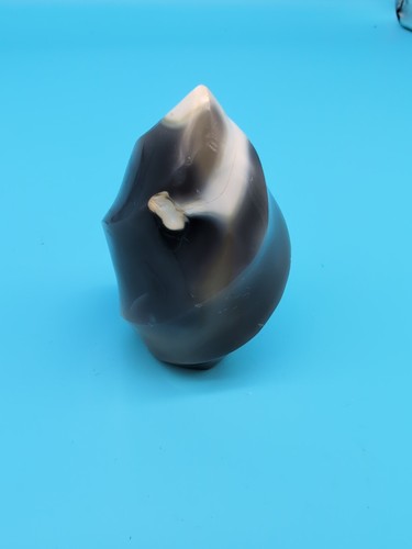 Orca Agate Crystal Flame 274g 3.5"