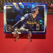 2021 Topps Chrome Update Sapphire Jace Peterson Card #US112 Brewers A723