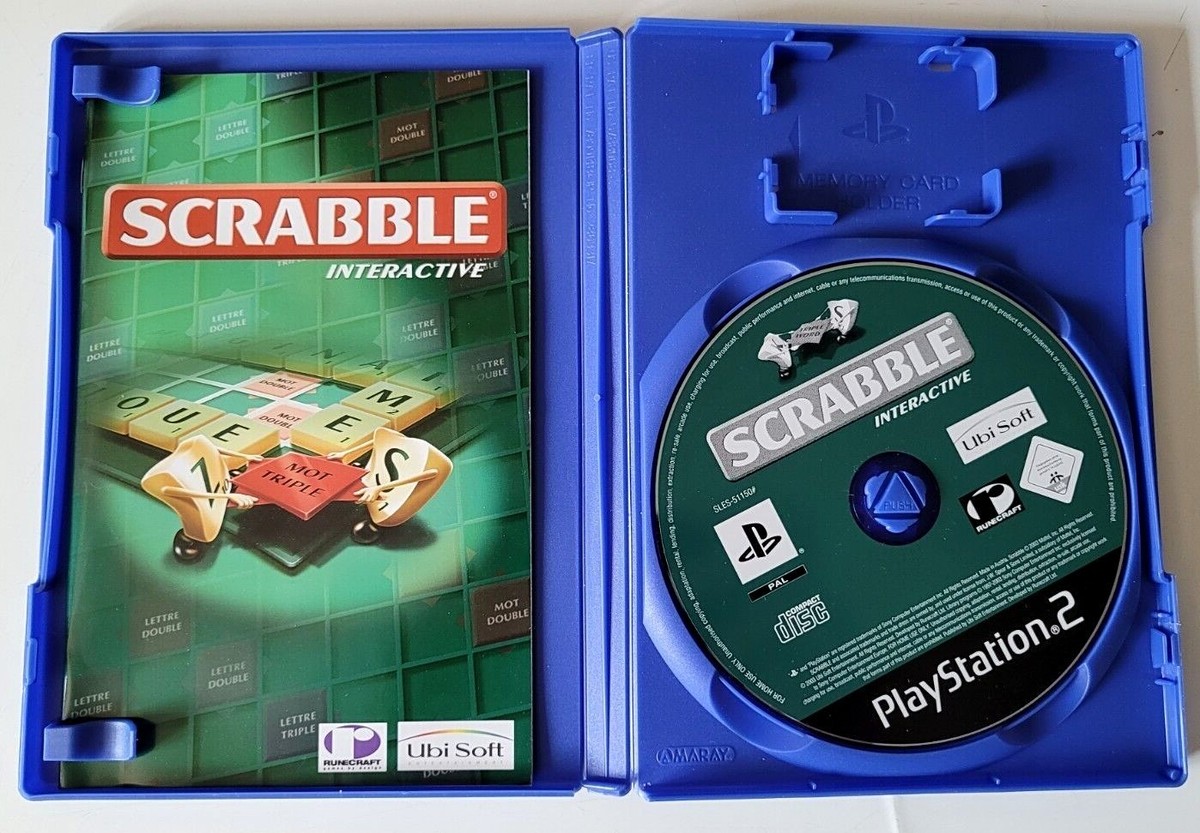 Jeu Scrabble Pour PlayStation 1 (PS1) - Version Française Complète