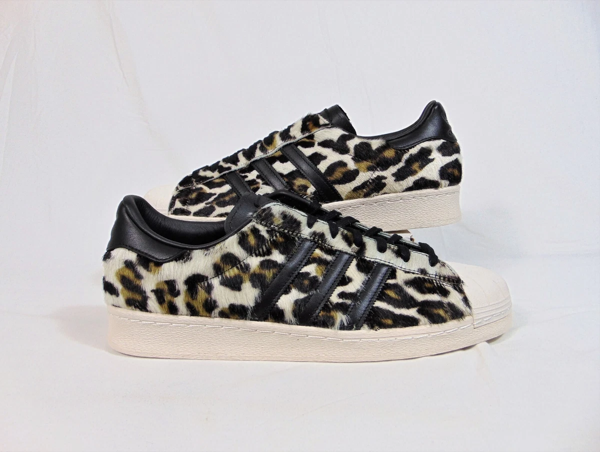 Adidas clearance leopard superstar