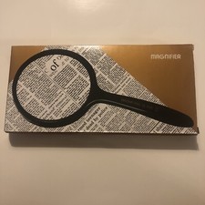 2X  4X Magnifier Magnifying Glass Home School Science Jewelry Crafts Workshop