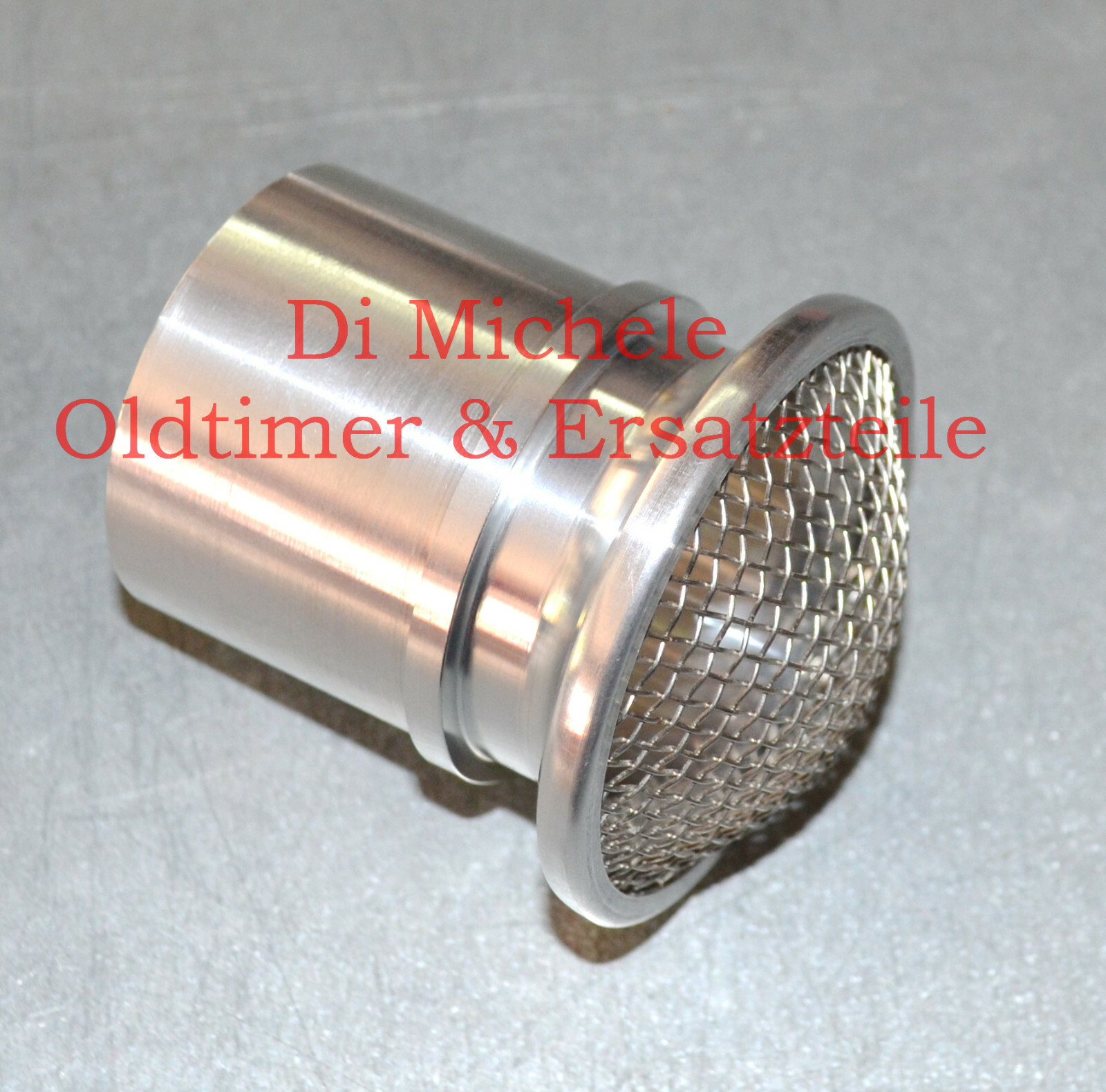 40 DCOE Weber Carburetor Intake Funnel Plugged In, Aluminum With Grille, B. 9455