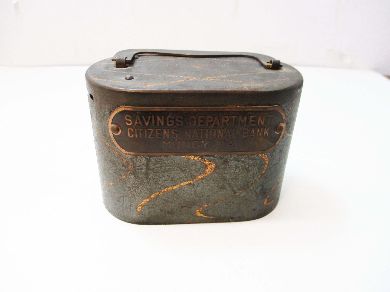 Savings Department Citizens National Bank Muncy Pa Metal Bank eBay