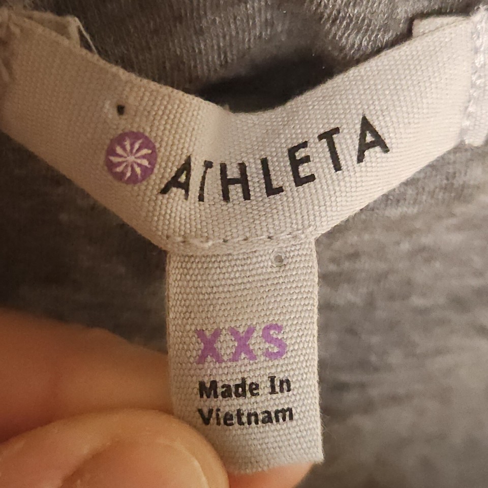 Athleta Womens Grey Stretchy Sleeveless Knit Dress XXS eBay