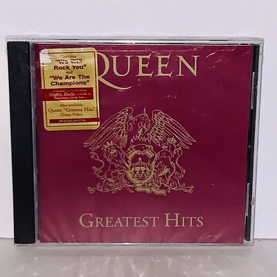 Factory Sealed (shrink wrapped) Greatest Hits by Queen CD 720616126528 ...