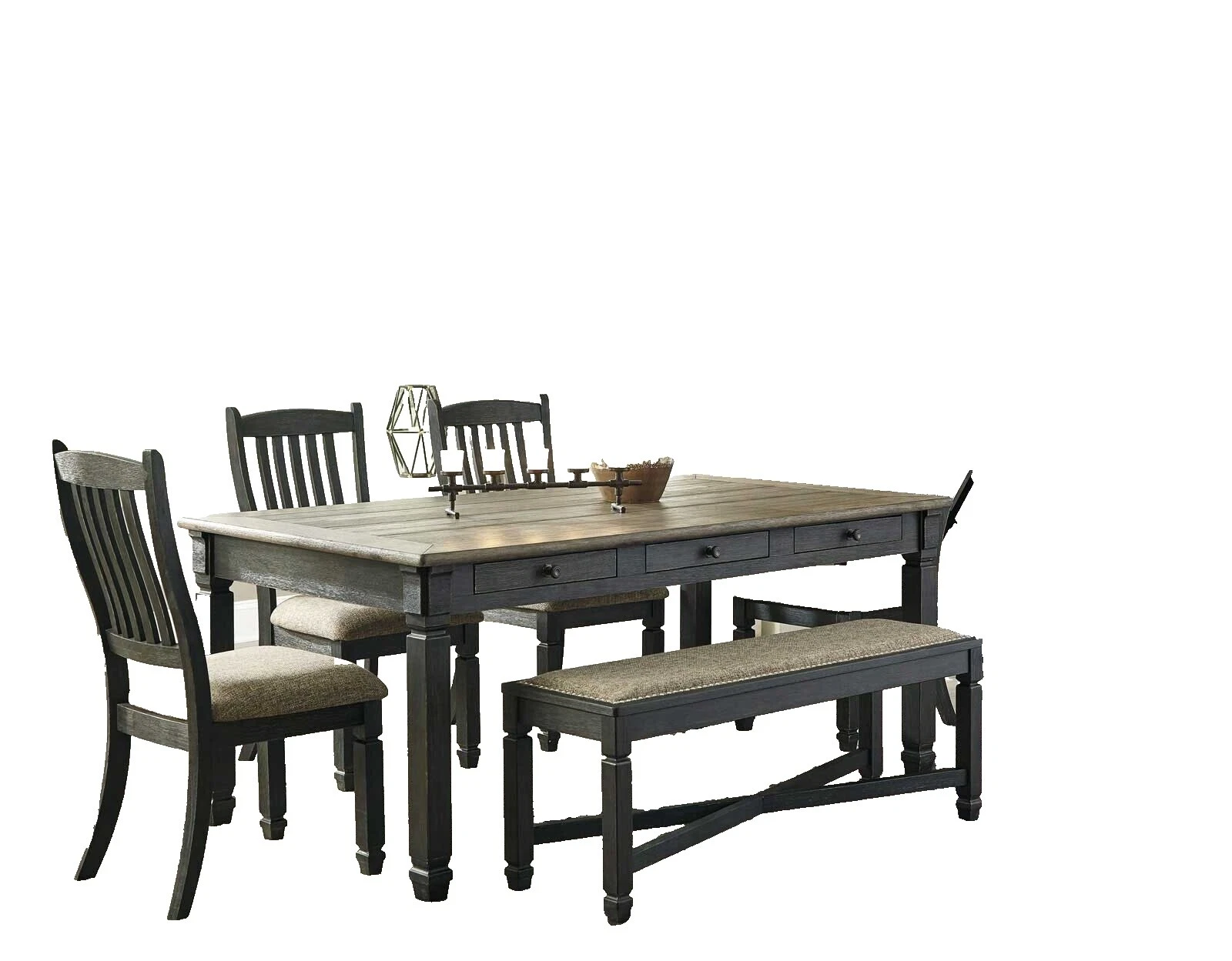 Farmhouse Solid Wood Dining Furniture Sets