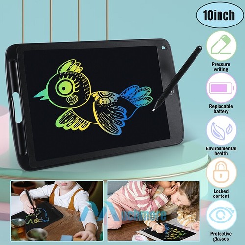 10" LCD Digital eWriter Tablet Electronic Writing Drawing Pad Memo Message Board - Picture 1 of 13