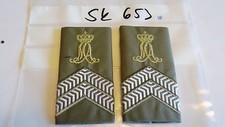 Niederlande Rangschlaufen Academie Khaki 1paar (sk653-)