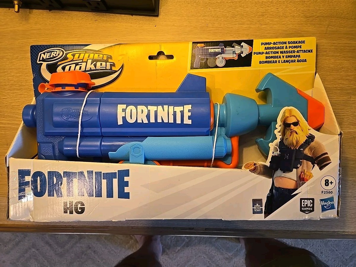 Nerf Super Soaker Fortnite HG Water Blaster Pump-Action Soakage