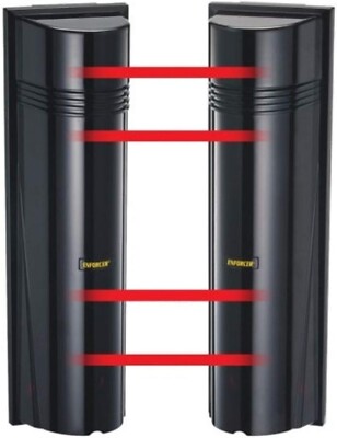 Seco-Larm E-964-Q660Q Multi-Frequency Quad Photobeam Detector with Laser Beam