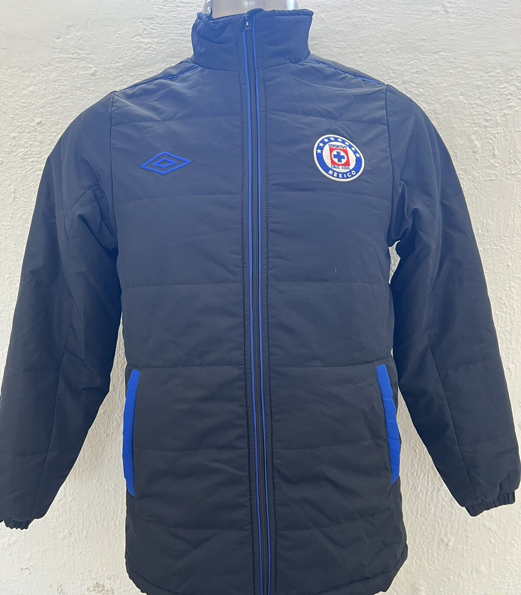 ダウンジャケット UMBRO::Velocity piping color block padded jacket:90[RESALE] Umbro CRUZ AZUL Puffer Jacket Chamarra Gruesa 2006-2007 | eBay