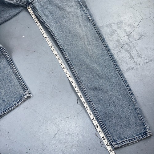 Levis 525 Silver Tab USA Vintage 90s Skater Jeans Light Wash Act 32x32 Act 30x30 - Picture 6 of 19