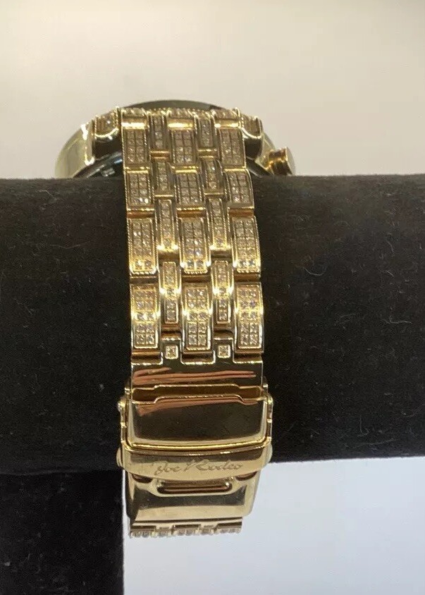 Joe Rodeo Men's Diamond Watch 10TCW Natural Diamonds JCL 67 Size