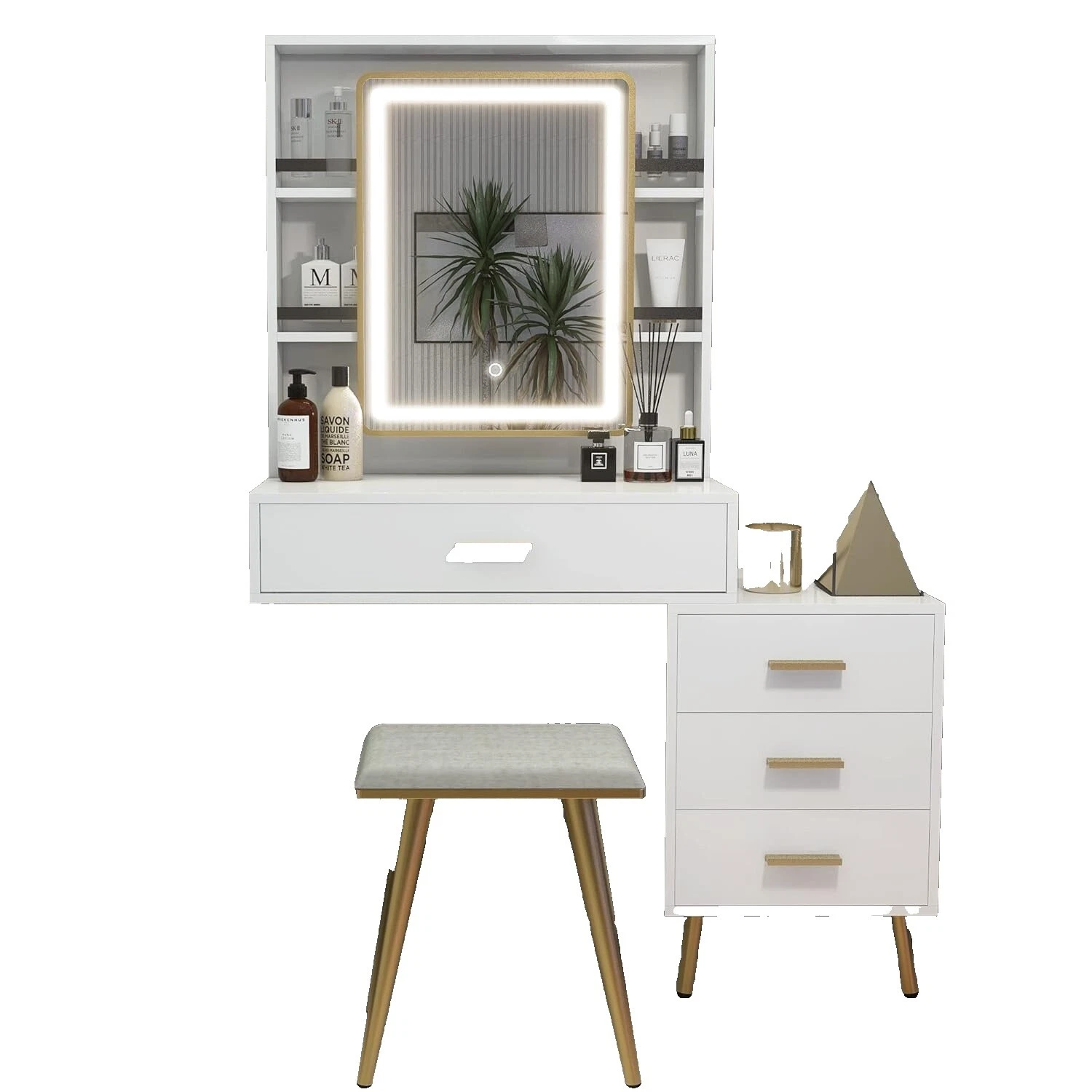 Sala De Estar Madera tocadores y mesas de maquillaje