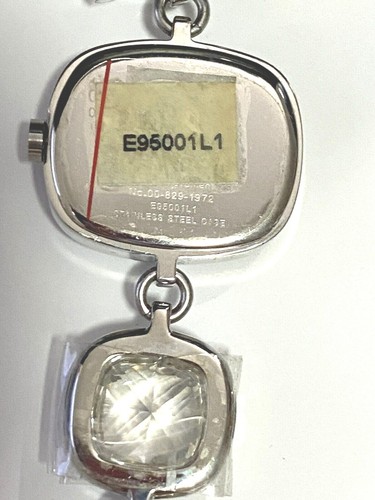 MARC ECKO E95001L1 Silver St/St Crystals Lady's Bracelet Watch Quartz #33 NWT - Picture 10 of 10