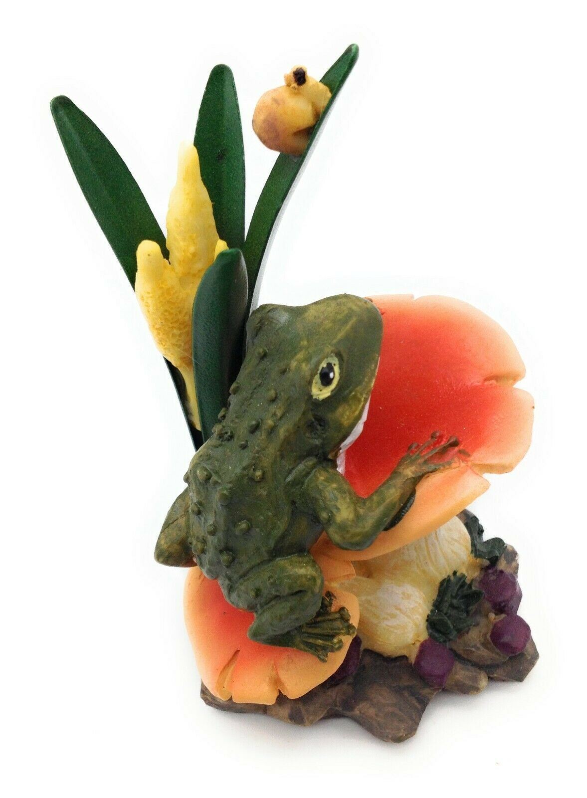 Frog Mushroom Flower Figurine Snail Garden Decor Gift New GSC 61015 D