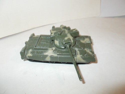 Vintage Zylmex T402 Häuptling Panzer Druckguss Modell Spielzeug Panzer Armee 4 Zoll - Bild 3 von 10