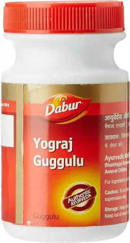 Dabur Herbal Guggulu Yograj Yogiraj Guggul - 120 Tablets - Picture 2 of 2