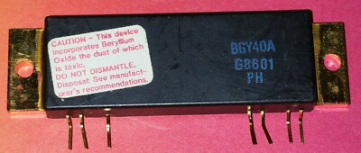 1pcs BGY40A UHF Power Amplifier Modules Philips 400....440 MHz 12.5 Watts